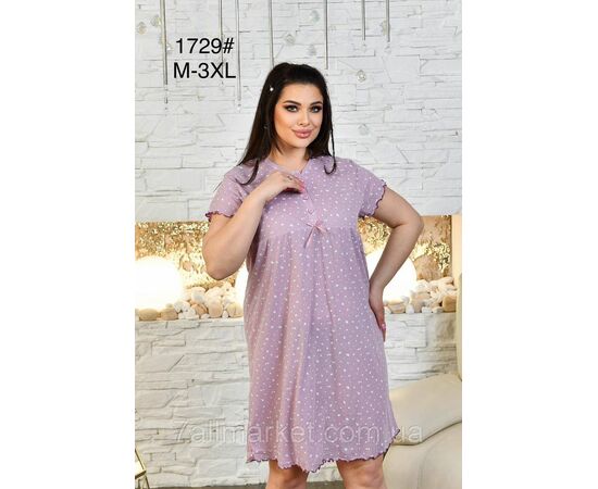 Ночная рубашка женская размеры 54-62 "FLOWER" купить недорого от прямого поставщика Фотография Ночная рубашка женская размеры 54-62 "FLOWER" купить недорого от прямого поставщика