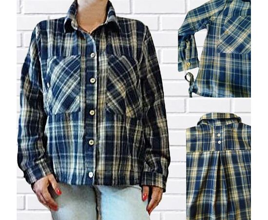 Сорочка жіноча 536 navy р.M-L "H&S" недорого оптом від прямого постачальника Сорочка жіноча 536 navy р.M-L "H&S" недорого оптом від прямого постачальника