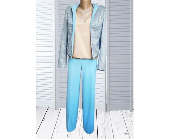 Костюм женский 6429 l.blue р.S-L "H&S" недорого оптом от прямого поставщика Фотография Костюм женский 6429 l.blue р.S-L "H&S" недорого оптом от прямого поставщика