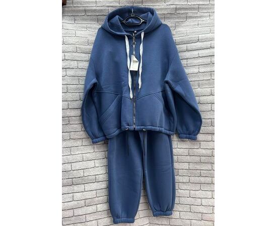 Костюм спортивний жіночий 091 blue р.48-56 "VALENTINA" недорого оптом від прямого постачальника Костюм спортивний жіночий 091 blue р.48-56 "VALENTINA" недорого оптом від прямого постачальника