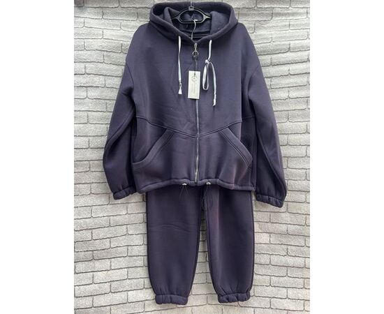 Костюм спортивний жіночий 091 navy р.48-56 "VALENTINA" недорого оптом від прямого постачальника Костюм спортивний жіночий 091 navy р.48-56 "VALENTINA" недорого оптом від прямого постачальника