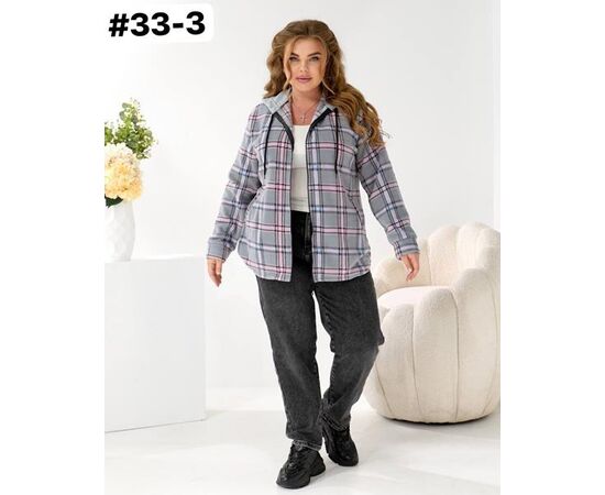 Сорочка тепла жіноча 33-3 grey р.48-54 "ZLATA" недорого оптом від прямого постачальника Сорочка тепла жіноча 33-3 grey р.48-54 "ZLATA" недорого оптом від прямого постачальника