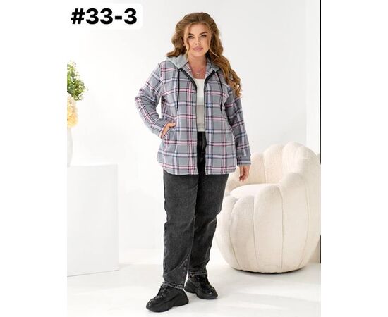 Сорочка тепла жіноча 33-3 grey р.48-54 "HOME STYLE" недорого оптом від прямого постачальника Сорочка тепла жіноча 33-3 grey р.48-54 "HOME STYLE" недорого оптом від прямого постачальника