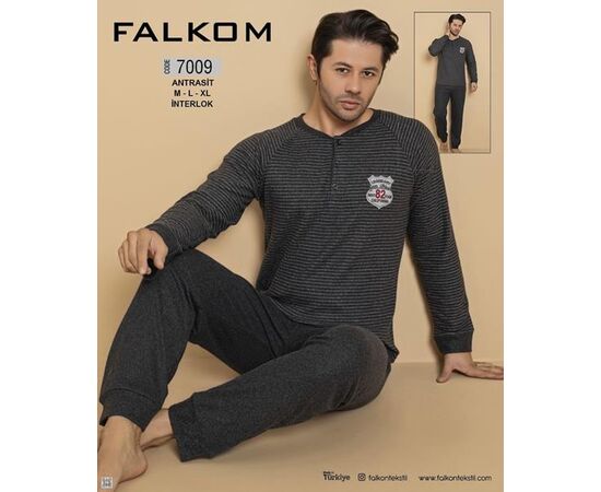 Пижама мужская 7009 grey р.46-50 "HOME STYLE" недорого оптом от прямого поставщика Фотография Пижама мужская 7009 grey р.46-50 "HOME STYLE" недорого оптом от прямого поставщика