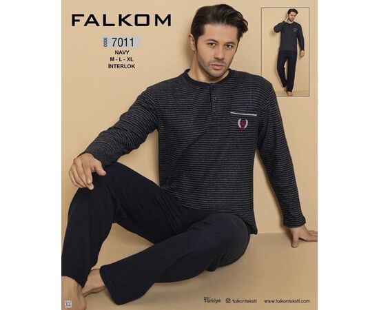 Пижама мужская 7011 d.grey р.46-50 "HOME STYLE" недорого оптом от прямого поставщика Фотография Пижама мужская 7011 d.grey р.46-50 "HOME STYLE" недорого оптом от прямого поставщика