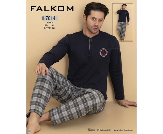 Пижама мужская 7014 black р.46-50 "HOME STYLE" недорого оптом от прямого поставщика Фотография Пижама мужская 7014 black р.46-50 "HOME STYLE" недорого оптом от прямого поставщика