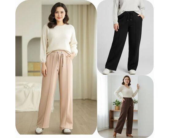 Штани спортивні жіночі теплі HN790 beige р.52-58 "Hoan" недорого оптом від прямого постачальника Штани спортивні жіночі теплі HN790 beige р.52-58 "Hoan" недорого оптом від прямого постачальника