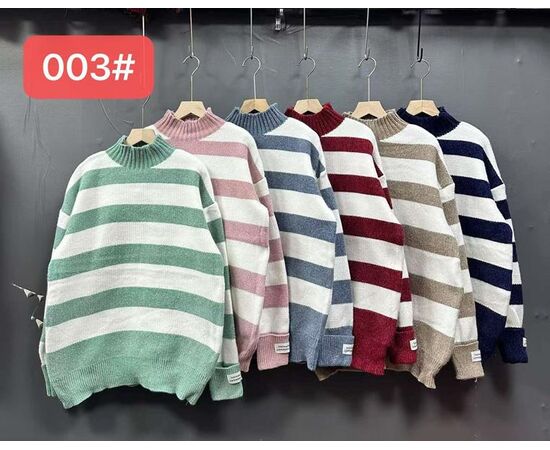 Свитер женский 003 mix р.50-54 "FLORA" недорого оптом от прямого поставщика Фотография Свитер женский 003 mix р.50-54 "FLORA" недорого оптом от прямого поставщика