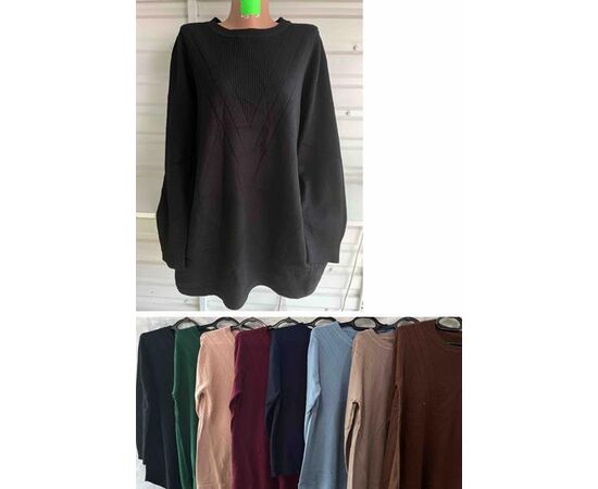 Светр жіночий 9906 peach р.56 "VERJINIA" недорого оптом від прямого постачальника Светр жіночий 9906 peach р.56 "VERJINIA" недорого оптом від прямого постачальника