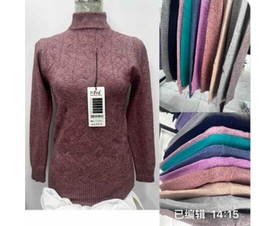 Светр жіночий H826 mix р.48-52 "VERJINIA" недорого оптом від прямого постачальника Светр жіночий H826 mix р.48-52 "VERJINIA" недорого оптом від прямого постачальника