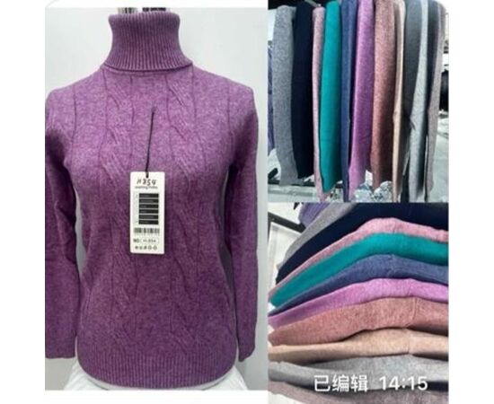 Светр жіночий H854 mix р.48-52 "VERJINIA" недорого оптом від прямого постачальника Светр жіночий H854 mix р.48-52 "VERJINIA" недорого оптом від прямого постачальника