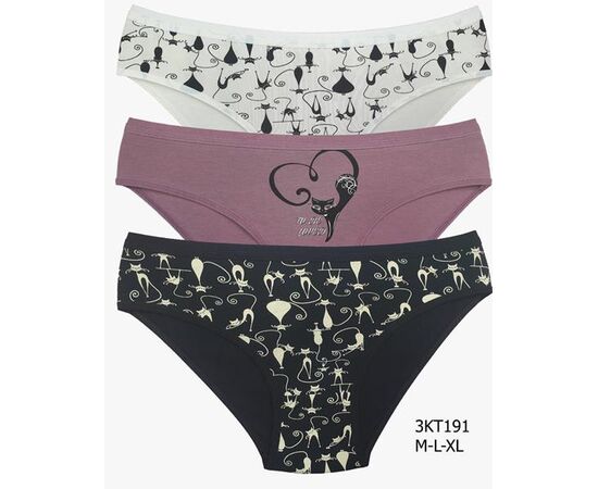 Труси жіночі D3KT191 mix р.M "DONELLA" недорого оптом від прямого постачальника Труси жіночі D3KT191 mix р.M "DONELLA" недорого оптом від прямого постачальника