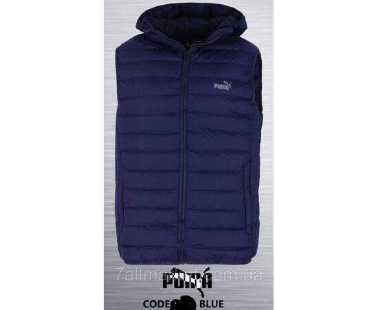 Жилетка мужская демисезонная батал PUMA размеры 52-60 (2цв) "REMAIN" купить недорого от прямого поставщика, изображение 2 Фотография Жилетка мужская демисезонная батал PUMA размеры 52-60 (2цв) "REMAIN" купить недорого от прямого поставщика, изображение 2