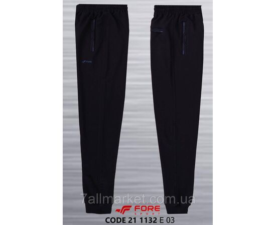 Спортивні штани чоловічі на флісі FORE Супер батал р-ри 6XL-9XL (2кв) "REMAIN" недорого від прямого постачальника, зображення 2