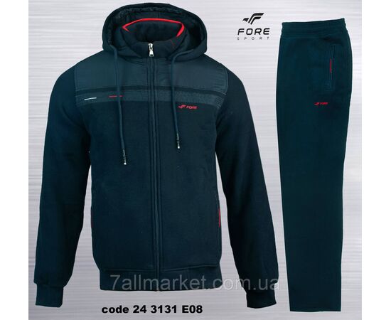 Спортивный мужской костюм на флисе FORE размеры  M-3XL  "REMAIN" купить недорого от прямого поставщика Фотография Спортивный мужской костюм на флисе FORE размеры  M-3XL  "REMAIN" купить недорого от прямого поставщика