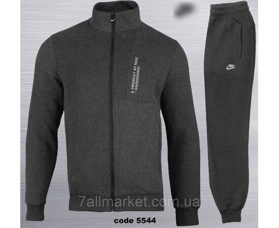 Спортивный мужской костюм на флисе Найк батал размеры 2XL-6XL (5цв) "REMAIN" недорого от прямого поставщика, изображение 4 Фотография Спортивный мужской костюм на флисе Найк батал размеры 2XL-6XL (5цв) "REMAIN" недорого от прямого поставщика, изображение 4