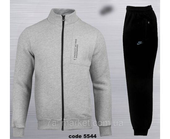 Спортивный мужской костюм на флисе Найк батал размеры 2XL-6XL (5цв) "REMAIN" недорого от прямого поставщика, изображение 5 Фотография Спортивный мужской костюм на флисе Найк батал размеры 2XL-6XL (5цв) "REMAIN" недорого от прямого поставщика, изображение 5