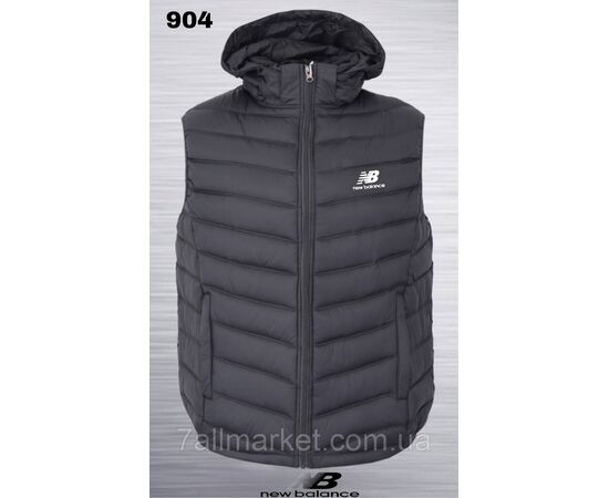 Жилетка демисезонная мужская стеганная NEW BALANCE размеры 46-54 (2цв) "REMAIN" купить недорого от прямого поставщика, изображение 2 Фотография Жилетка демисезонная мужская стеганная NEW BALANCE размеры 46-54 (2цв) "REMAIN" купить недорого от прямого поставщика, изображение 2