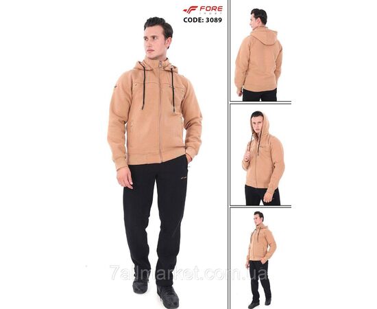 Спортивный мужской костюм на флисе FORE размеры  M-3XL  "REMAIN" купить недорого от прямого поставщика Фотография Спортивный мужской костюм на флисе FORE размеры  M-3XL  "REMAIN" купить недорого от прямого поставщика