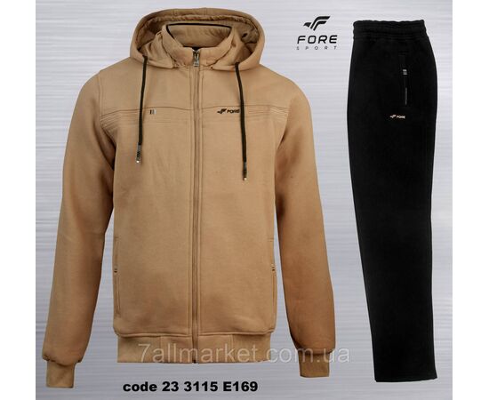 Спортивный мужской костюм на флисе FORE размеры  XL-3XL (5цв)  "REMAIN"  недорого от прямого поставщика Фотография Спортивный мужской костюм на флисе FORE размеры  XL-3XL (5цв)  "REMAIN"  недорого от прямого поставщика