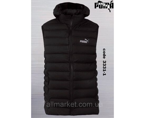 Жилетка мужская демисезонная стеганная Пума р-ры  46-54  "REMAIN" недорого от прямого поставщика Фотография Жилетка мужская демисезонная стеганная Пума р-ры  46-54  "REMAIN" недорого от прямого поставщика