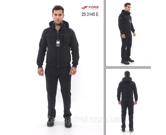 Спортивный мужской костюм на флисе FORE размеры  M-3XL (3цв)  "REMAIN" купить недорого от прямого поставщика Фотография Спортивный мужской костюм на флисе FORE размеры  M-3XL (3цв)  "REMAIN" купить недорого от прямого поставщика