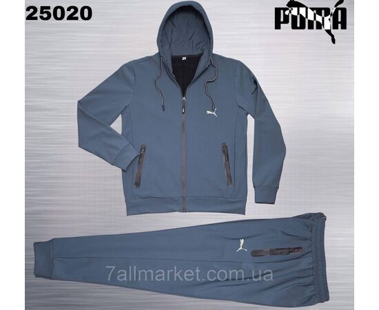 Спортивный мужской костюм на флис велюре Пума размеры  M-3XL (3цв)  "REMAIN" купить недорого от прямого поставщика Фотография Спортивный мужской костюм на флис велюре Пума размеры  M-3XL (3цв)  "REMAIN" купить недорого от прямого поставщика