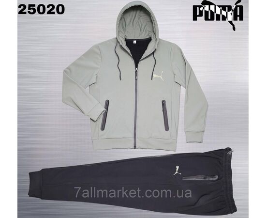 Спортивный мужской костюм на флис велюре Пума размеры  M-3XL (3цв)  "REMAIN" купить недорого от прямого поставщика, изображение 2 Фотография Спортивный мужской костюм на флис велюре Пума размеры  M-3XL (3цв)  "REMAIN" купить недорого от прямого поставщика, изображение 2