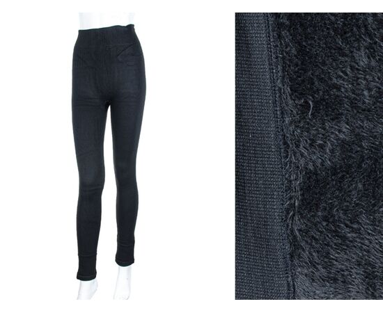 Лосины женские тёплые A9017 black р.XL-6XL "Jelzin" недорого оптом от прямого поставщика Фотография Лосины женские тёплые A9017 black р.XL-6XL "Jelzin" недорого оптом от прямого поставщика