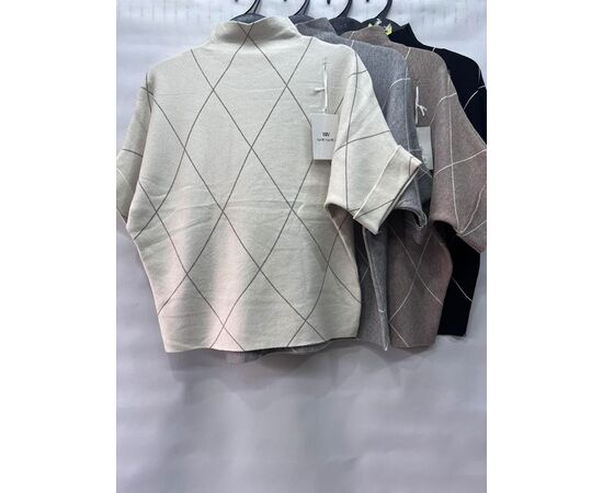 Светр жіночий E823 black р.50-52 "Emsweekis" недорого оптом від прямого постачальника Светр жіночий E823 black р.50-52 "Emsweekis" недорого оптом від прямого постачальника