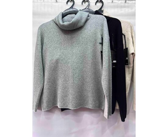 Свитер женский E830 beige р.50-52 "Emsweekis" недорого оптом от прямого поставщика Фотография Свитер женский E830 beige р.50-52 "Emsweekis" недорого оптом от прямого поставщика