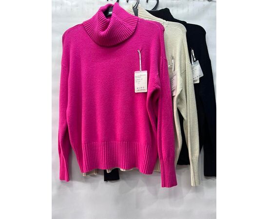 Свитер женский E833 black р.50-52 "Emsweekis" недорого оптом от прямого поставщика Фотография Свитер женский E833 black р.50-52 "Emsweekis" недорого оптом от прямого поставщика