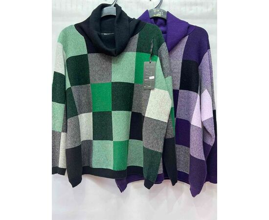 Свитер женский E935 violet р.54-58 "Emsweekis" недорого оптом от прямого поставщика Фотография Свитер женский E935 violet р.54-58 "Emsweekis" недорого оптом от прямого поставщика