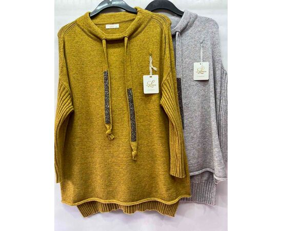 Светр жіночий E940 grey р.54-58 "Emsweekis" недорого оптом від прямого постачальника Светр жіночий E940 grey р.54-58 "Emsweekis" недорого оптом від прямого постачальника