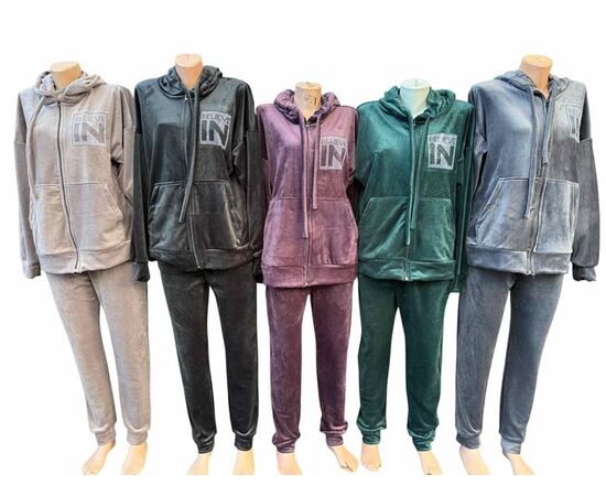 Костюм спортивний жіночий E749 grey р.52-58 "Essa" недорого оптом від прямого постачальника Костюм спортивний жіночий E749 grey р.52-58 "Essa" недорого оптом від прямого постачальника