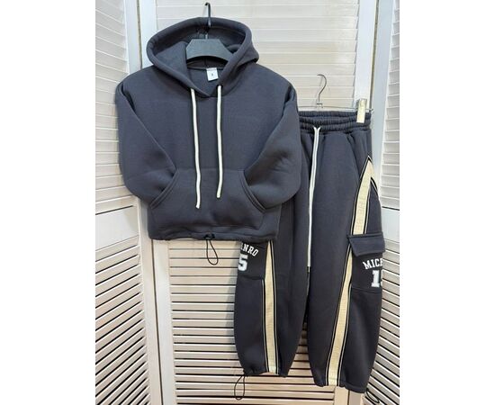 Костюм дитячий спортивний теплий на дівчинку M502 grey р.7-12 "Major" недорого оптом від прямого постачальника Костюм дитячий спортивний теплий на дівчинку M502 grey р.7-12 "Major" недорого оптом від прямого постачальника