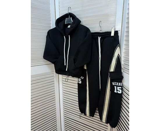 Костюм дитячий спортивний теплий на дівчинку M504 black р.7-12 "Major" недорого оптом від прямого постачальника Костюм дитячий спортивний теплий на дівчинку M504 black р.7-12 "Major" недорого оптом від прямого постачальника