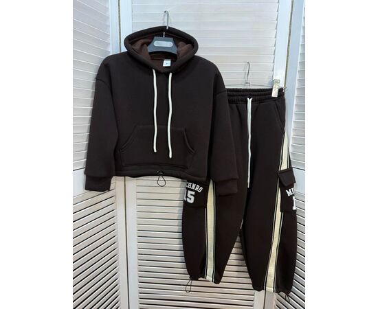 Костюм дитячий спортивний теплий на дівчинку M506 brown р.7-12 "Major" недорого оптом від прямого постачальника Костюм дитячий спортивний теплий на дівчинку M506 brown р.7-12 "Major" недорого оптом від прямого постачальника