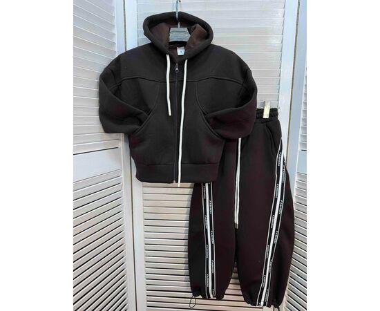 Костюм дитячий спортивний теплий на дівчинку M510 black р.8-12 "Major" недорого оптом від прямого постачальника Костюм дитячий спортивний теплий на дівчинку M510 black р.8-12 "Major" недорого оптом від прямого постачальника