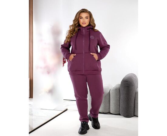 Костюм спортивный женский 6172 d.pink р.56-62 "OSKA" недорого оптом от прямого поставщика Фотография Костюм спортивный женский 6172 d.pink р.56-62 "OSKA" недорого оптом от прямого поставщика