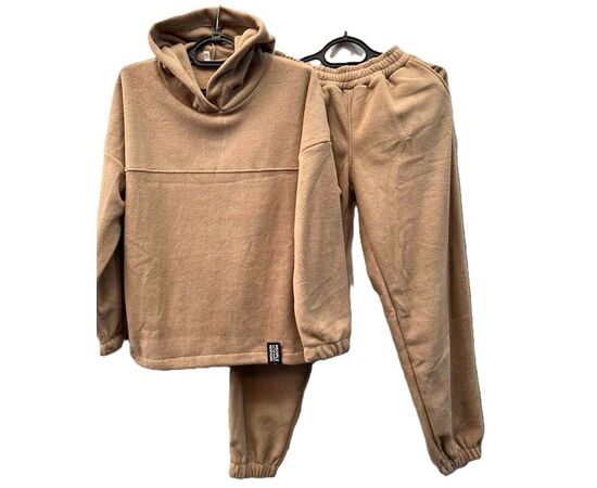 Костюм спортивний жіночий S518 beige р.44-50 "Shoptime" недорого оптом від прямого постачальника Костюм спортивний жіночий S518 beige р.44-50 "Shoptime" недорого оптом від прямого постачальника