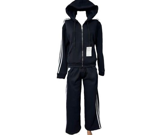 Костюм спортивний жіночий S535 black р.42-48 "Shoptime" недорого оптом від прямого постачальника Костюм спортивний жіночий S535 black р.42-48 "Shoptime" недорого оптом від прямого постачальника