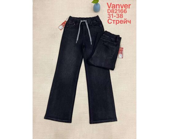Джинсы утеплённые женские D82166 black р.31-38 "Vanver" недорого оптом от прямого поставщика Фотография Джинсы утеплённые женские D82166 black р.31-38 "Vanver" недорого оптом от прямого поставщика