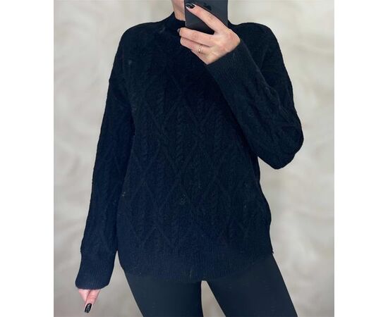 Свитер женский 26404 black р.48-54 "PULSE" недорого оптом от прямого поставщика Фотография Свитер женский 26404 black р.48-54 "PULSE" недорого оптом от прямого поставщика