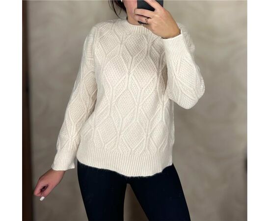 Свитер женский 26405 white р.46-50 "PULSE" недорого оптом от прямого поставщика Фотография Свитер женский 26405 white р.46-50 "PULSE" недорого оптом от прямого поставщика