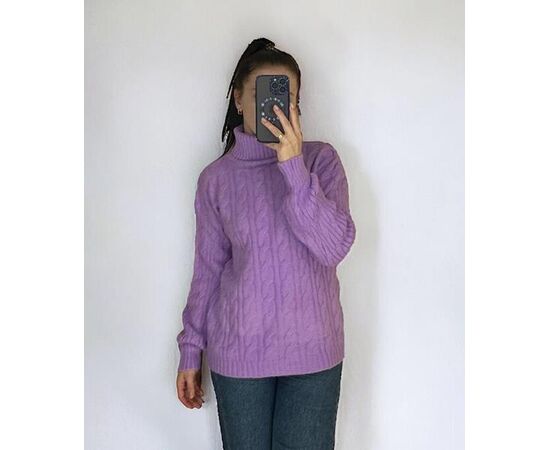 Свитер женский 26412 lilac р.48-52 "PULSE" недорого оптом от прямого поставщика Фотография Свитер женский 26412 lilac р.48-52 "PULSE" недорого оптом от прямого поставщика