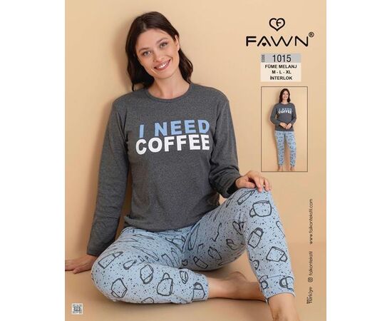 Піжама жіноча 1015 grey р.M-XL "Vehuiah" недорого оптом від прямого постачальника Піжама жіноча 1015 grey р.M-XL "Vehuiah" недорого оптом від прямого постачальника