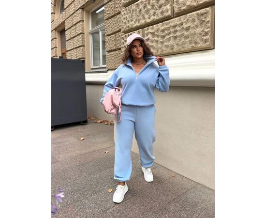 Костюм спортивний жіночий 1146 l.blue р.42-52 "FEMZONE" недорого оптом від прямого постачальника Костюм спортивний жіночий 1146 l.blue р.42-52 "FEMZONE" недорого оптом від прямого постачальника