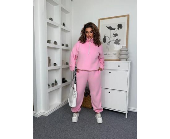 Костюм спортивний жіночий 1146 pink р.42-52 "FEMZONE" недорого оптом від прямого постачальника Костюм спортивний жіночий 1146 pink р.42-52 "FEMZONE" недорого оптом від прямого постачальника