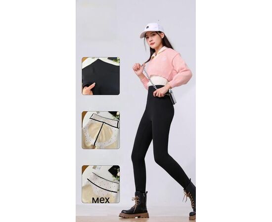 Лосини жіночі теплі 750 black р.42-52 "FEMZONE" недорого оптом від прямого постачальника Лосини жіночі теплі 750 black р.42-52 "FEMZONE" недорого оптом від прямого постачальника